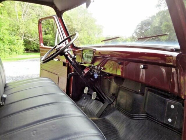 1953 Burgundy Ford F-100 Standard Cab Pickup