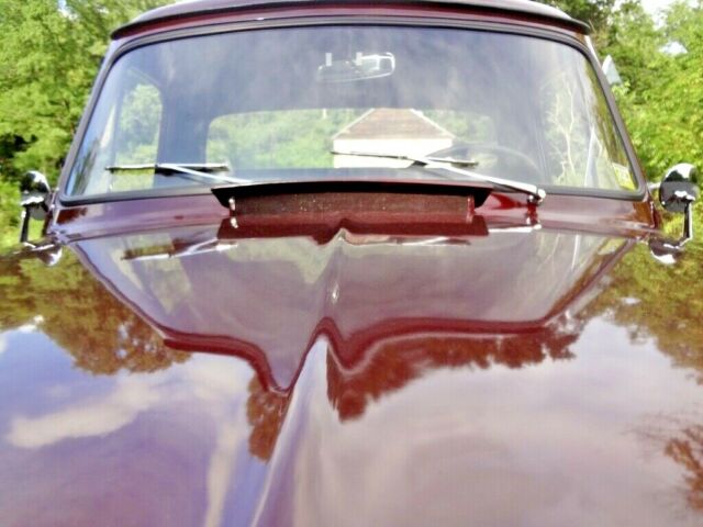 1953 Burgundy Ford F-100 Standard Cab Pickup