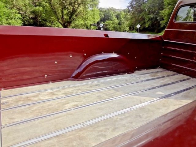 1953 Burgundy Ford F-250 Standard Cab Pickup