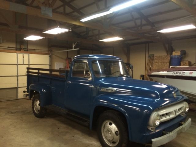 1953 Blue Ford F-350 Pickup Truck