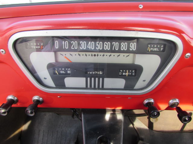 1953 Red Ford Other Pickups Cab &- Chassis