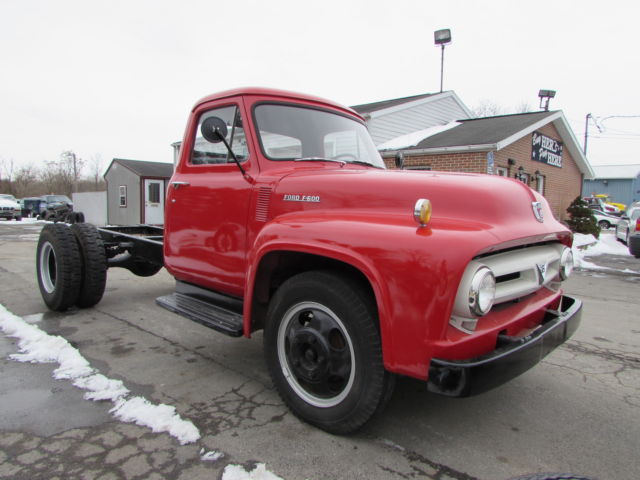 1953 Red Ford Other Pickups Cab &- Chassis