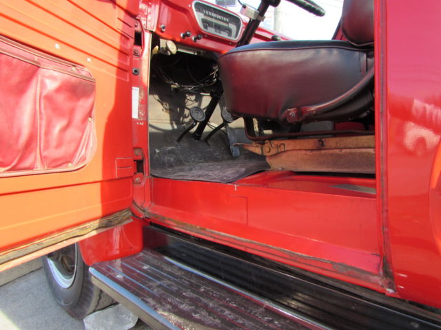 1953 Red Ford Other Pickups Cab &- Chassis