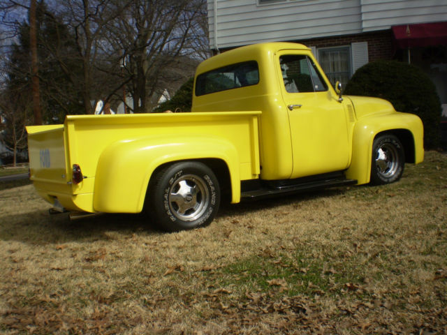 1953 Yellow Ford F-100 Standard Cab Pickup