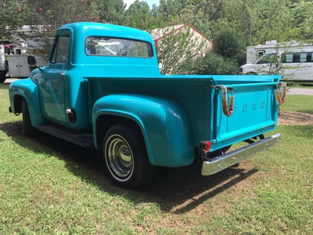 1953 Blue Ford F-100 Standard Cab Pickup