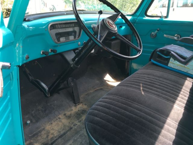 1953 Blue Ford F-100 Standard Cab Pickup