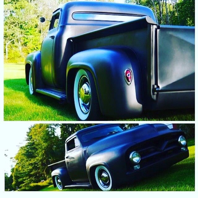 1953 Black Ford F-100 Standard Cab Pickup