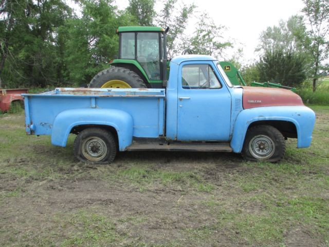 1953 Blue Ford F-100