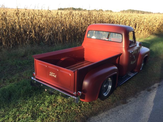 1953 Aqua Ford F-100 Standard Cab Pickup
