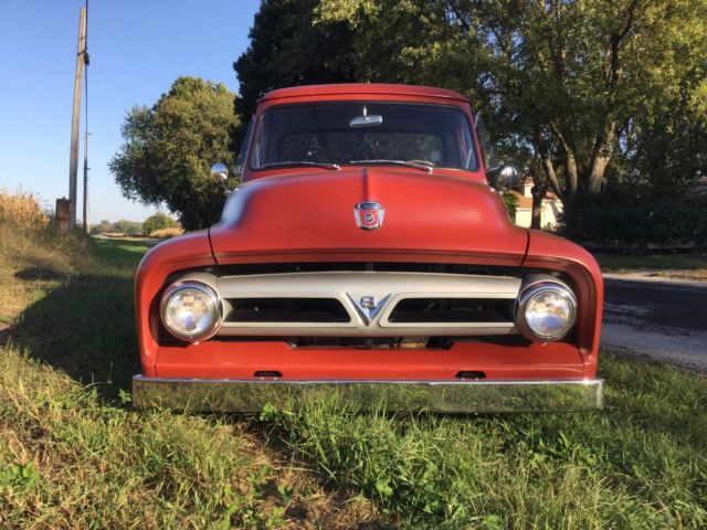 1953 Aqua Ford F-100 Standard Cab Pickup