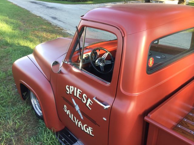 1953 Aqua Ford F-100 Standard Cab Pickup