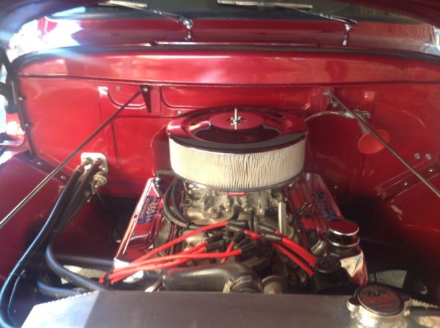 1953 Red Ford F-100 Cab & Chassis