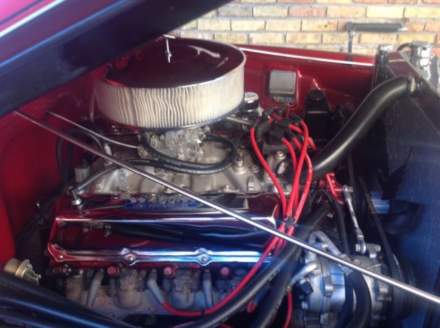 1953 Red Ford F-100 Cab & Chassis