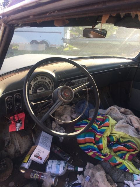 1953 Black Ford Victoria Coupe