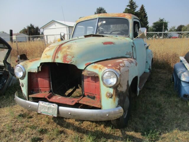 1953 Green GMC Other 5 window pickup