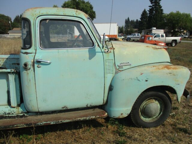 1953 Green GMC Other 5 window pickup