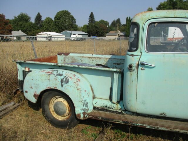 1953 Green GMC Other 5 window pickup