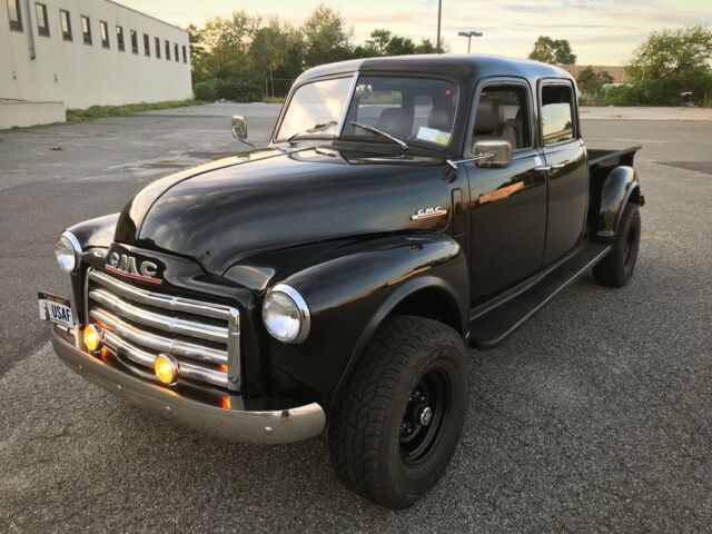 1953 Black Chevrolet 3100 Crew Cab Pickup