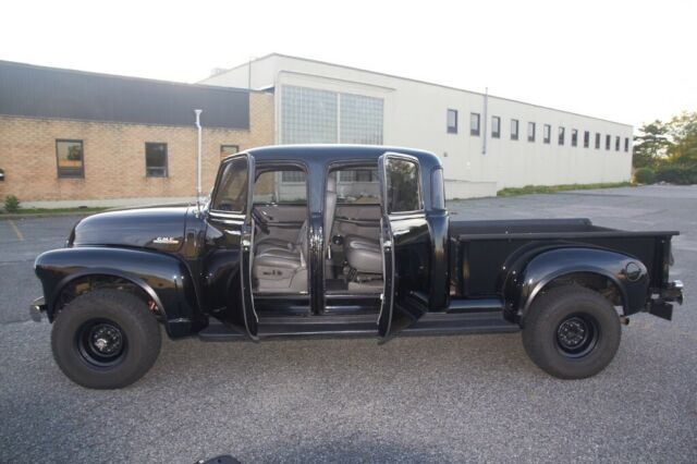 1953 Black Chevrolet 3100 Crew Cab Pickup