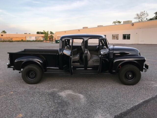 1953 Black Chevrolet 3100 Crew Cab Pickup