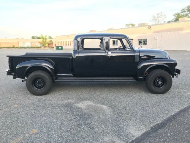 1953 Black Chevrolet 3100 Crew Cab Pickup