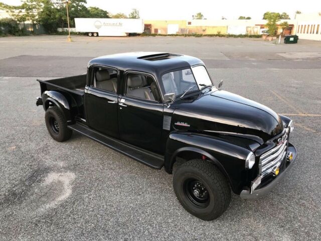 1953 Black Chevrolet 3100 Crew Cab Pickup