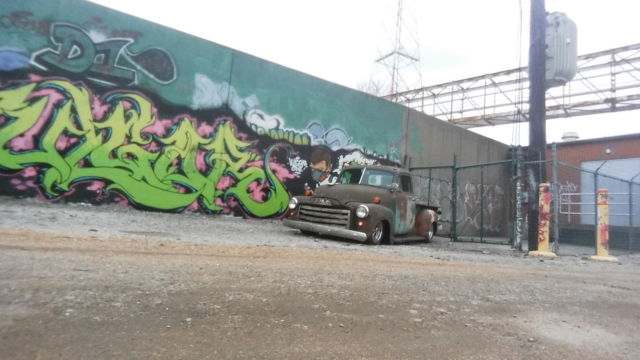 1953 Green /rust GMC 3100 Truck