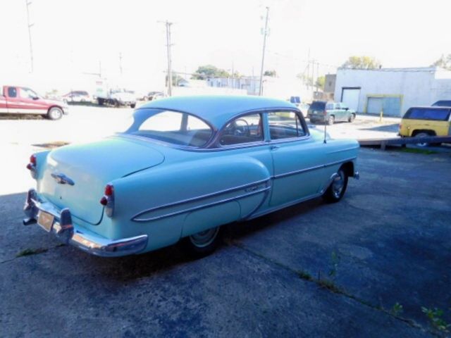 1953 Green Chevrolet Bel Air/150/210 Sedan