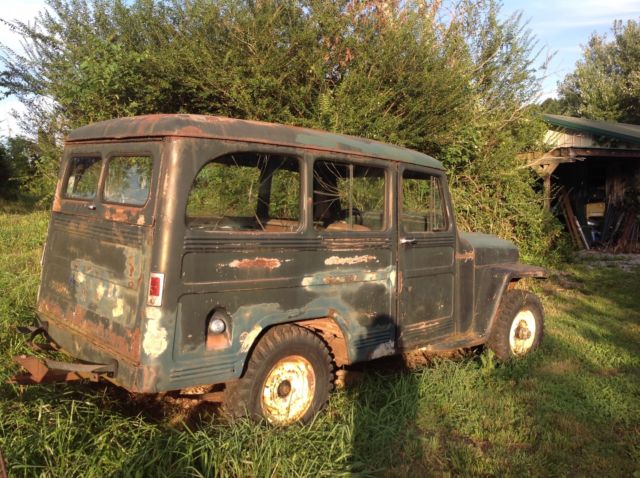 1953 Green Willys Willys jeep