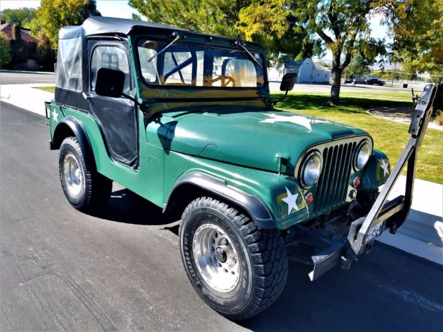 1953 Green Jeep CJ SUV