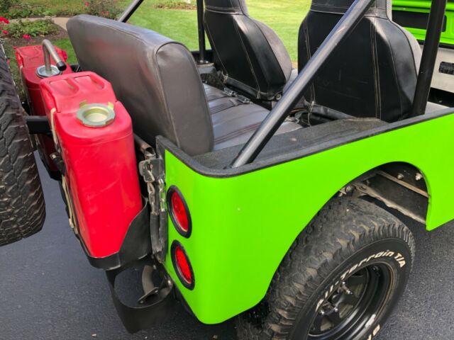 1953 Green Willys Jeep