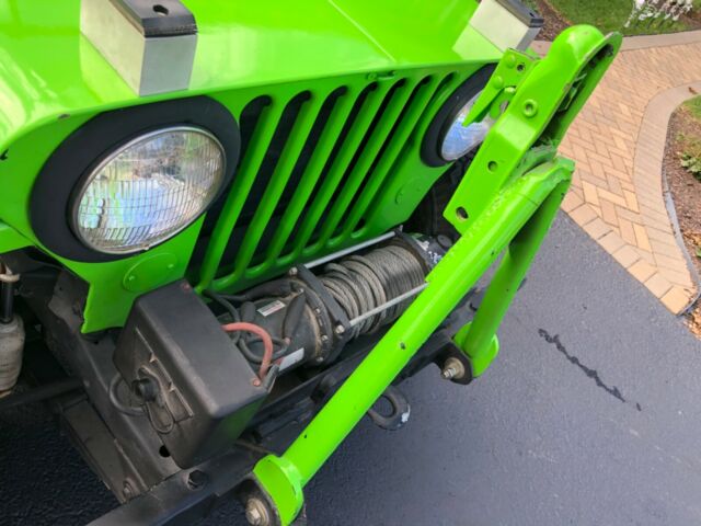 1953 Green Willys Jeep