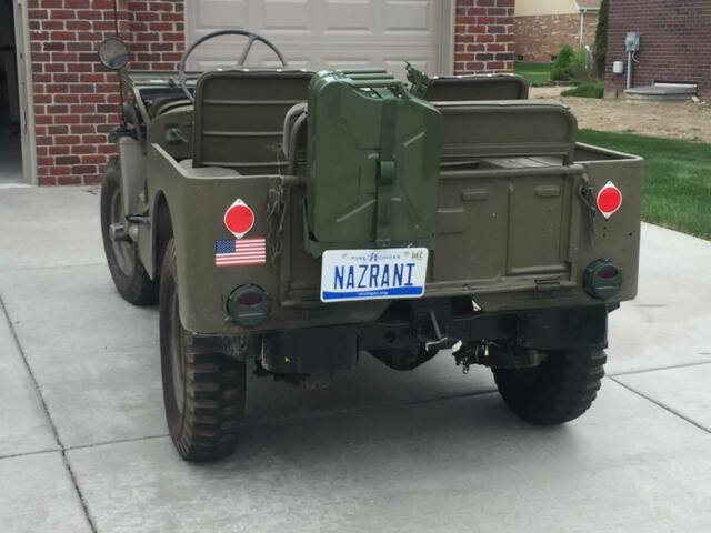 1953 Green Willys Wagon