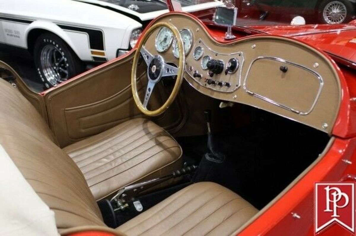 1953 Red MG T-Series Convertible