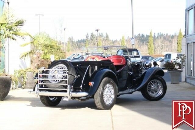 1953 Black MG T-Series Roadster
