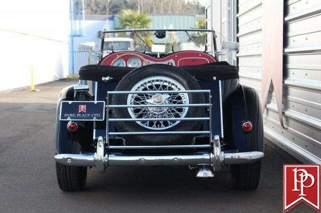1953 Black MG T-Series Roadster