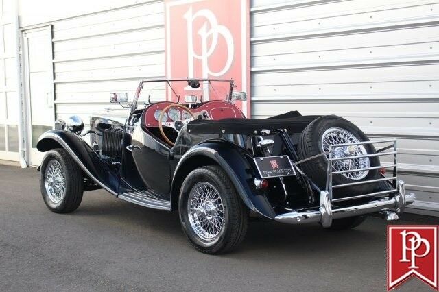 1953 Black MG T-Series Roadster