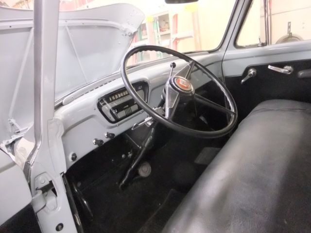 1953 charcoal metallic gray Ford F-100 Cab & Chassis