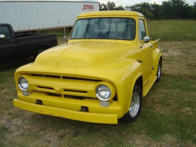 1953 Yellow Ford F-100 Pickup Truck