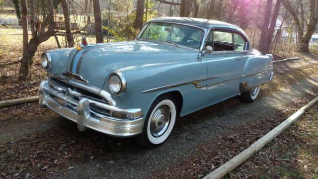 1953 Blue Pontiac Cheifton Coupe