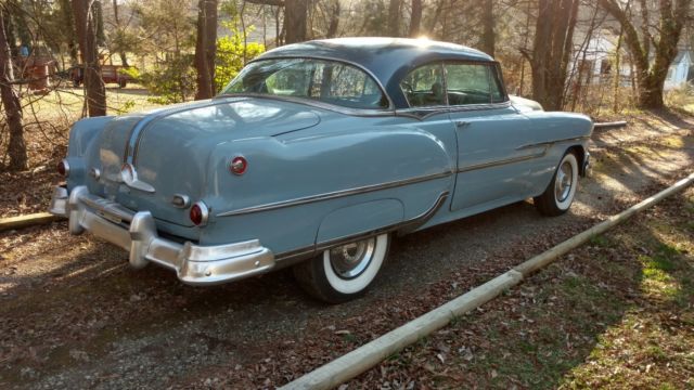1953 Blue Pontiac Cheifton Coupe