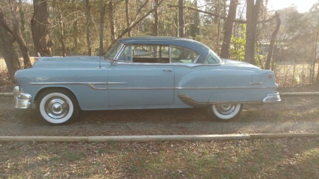 1953 Blue Pontiac Cheifton Coupe