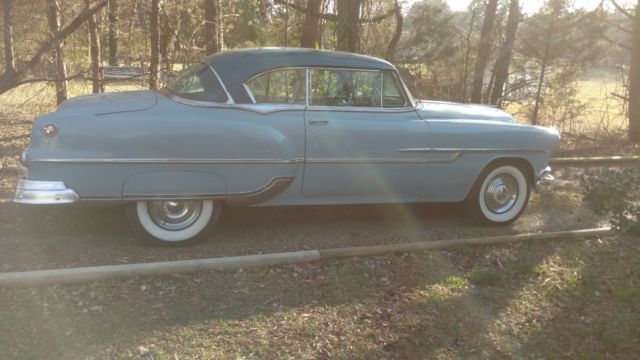 1953 Blue Pontiac Cheifton Coupe
