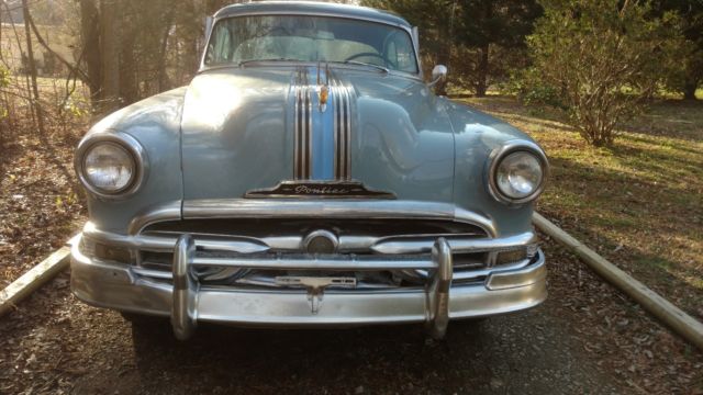1953 Blue Pontiac Cheifton Coupe