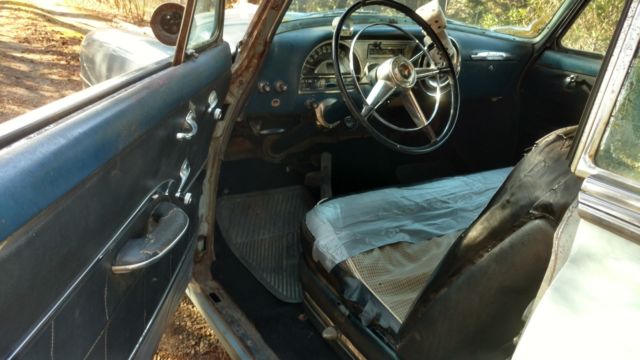 1953 Blue Pontiac Cheifton Coupe
