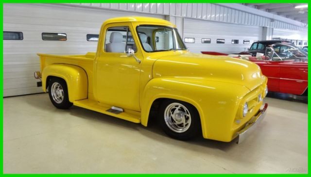 1953 Yellow Ford F-100 Pickup Truck
