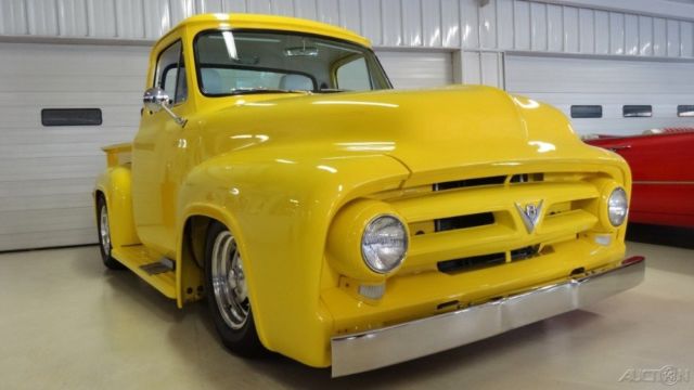 1953 Yellow Ford F-100 Pickup Truck