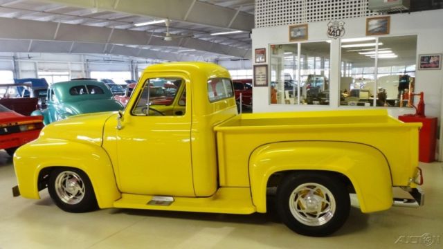 1953 Yellow Ford F-100 Pickup Truck