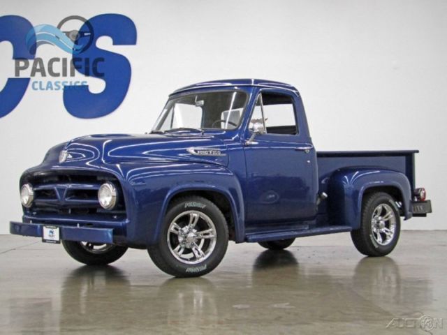 1953 Blue Ford F-100 Pickup Truck