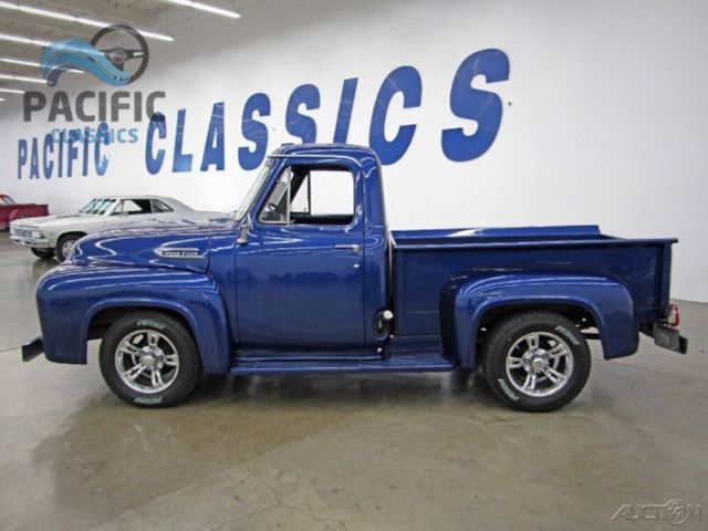 1953 Blue Ford F-100 Pickup Truck